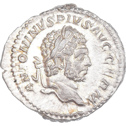 Coniare, 
  
  Caracalla, 
  
  Denario