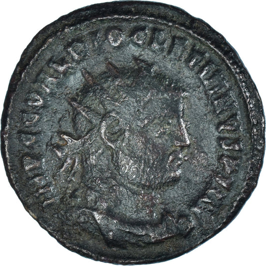 Moneta,
Diocleziano,
Frazione Æ