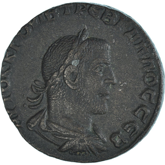 Coniare, 
  
  Treboniano Gallo, 
  
  Bronzo Æ