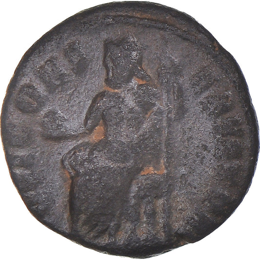 Coniare, 
  
  tempo di Massimino II, 
  
  Follis