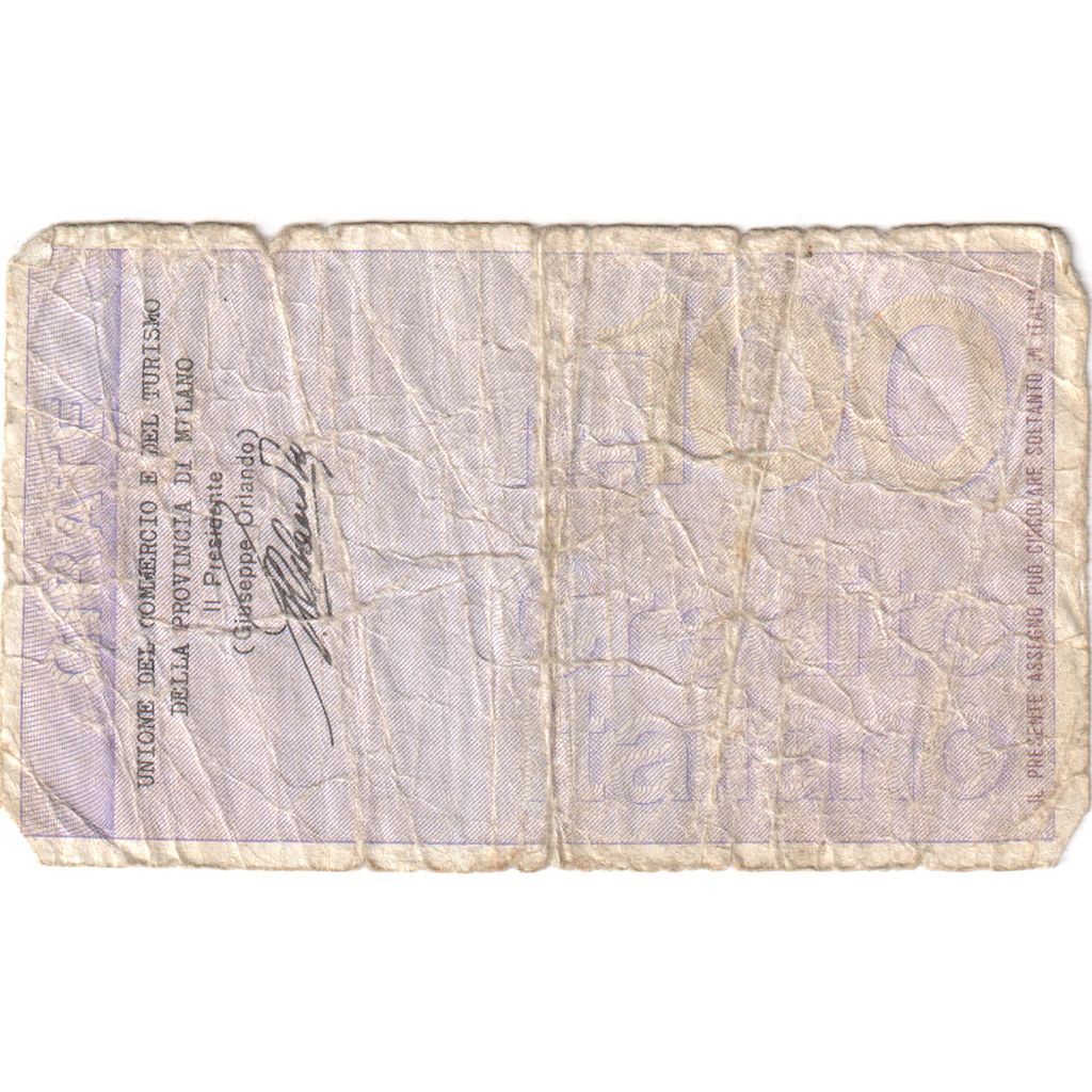 Italia, 
  
  100 lire, 
  
  03-09-1976