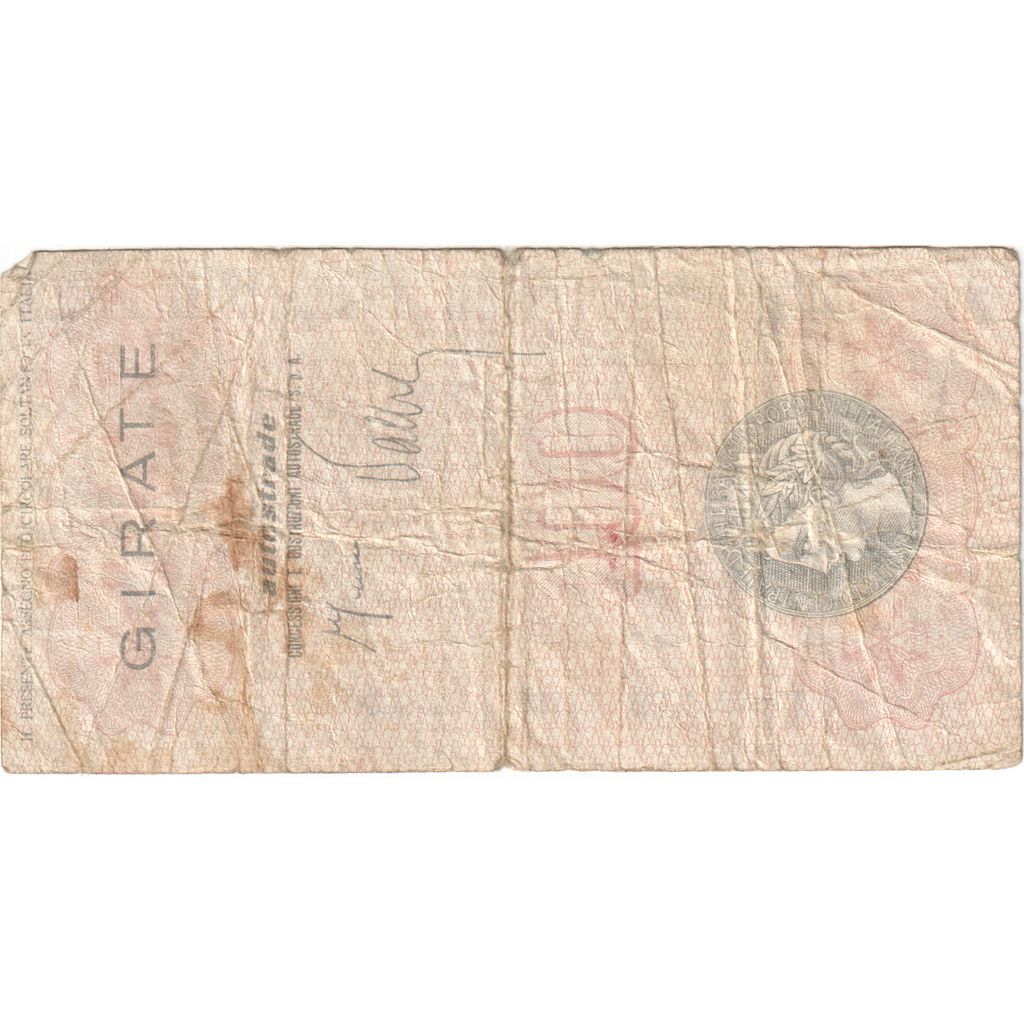 Italia, 
  
  100 lire, 
  
  VF(20-25)