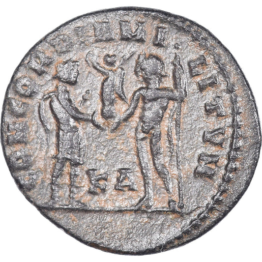 Coniare, 
  
  Galerio, 
  
  Frazione Æ