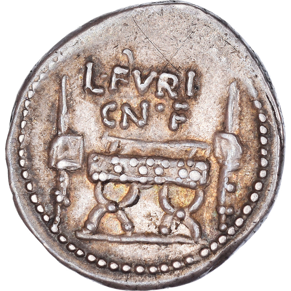 Coniare, 
  
  Furia, 
  
  Denario