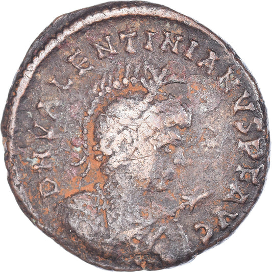 Coniare, 
  
  Valentiniano II, 
  
  Maiorina pecunia