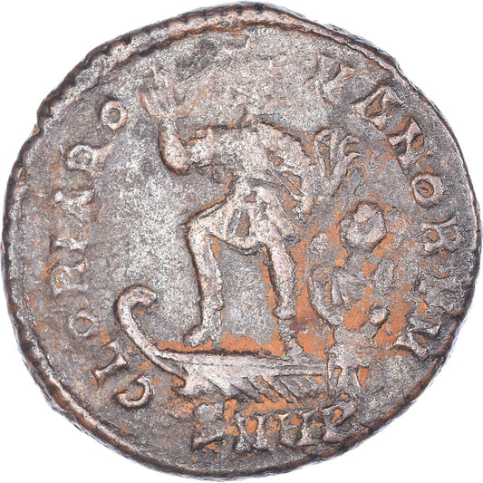 Coniare, 
  
  Valentiniano II, 
  
  Maiorina pecunia