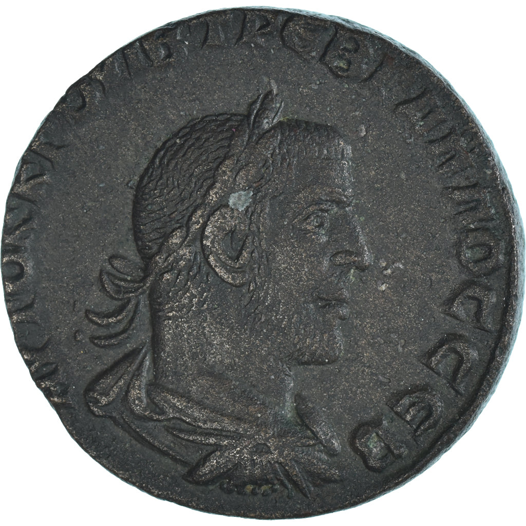 Coniare, 
  
  Treboniano Gallo, 
  
  Bronzo Æ