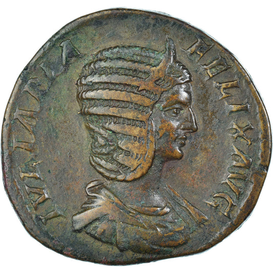 Giulia Domna, 
  
  Sesterzio, 
  
  211-217