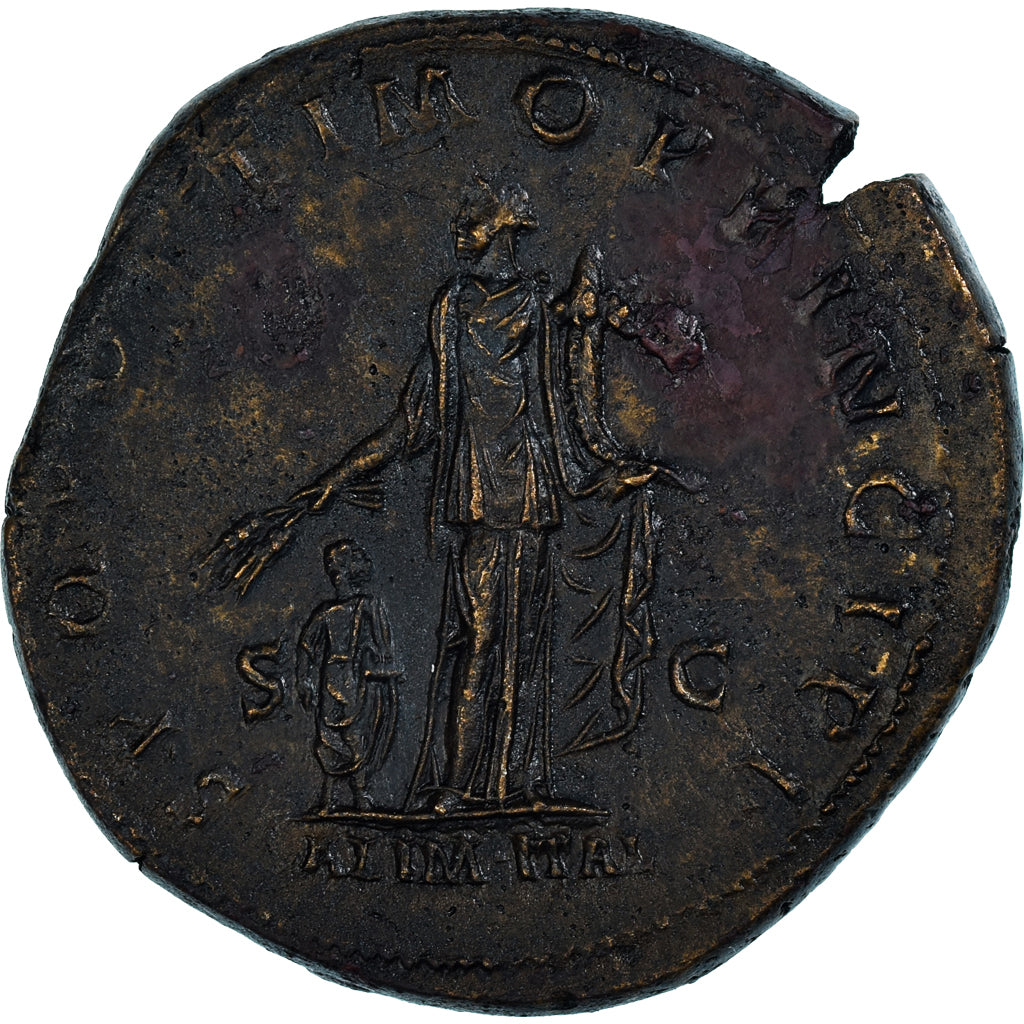 Traiano, 
  
  Sesterzio, 
  
  112-114