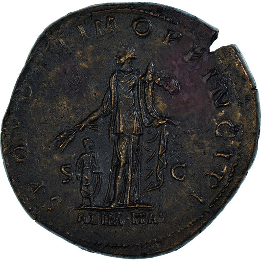 Traiano, 
  
  Sesterzio, 
  
  112-114