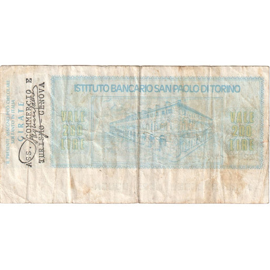 Italia, 
  
  200 lire, 
  
  20-12-1976