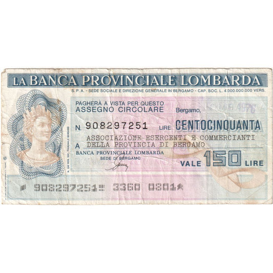 Italia, 
  
  150 lire, 
  
  07-04-1976