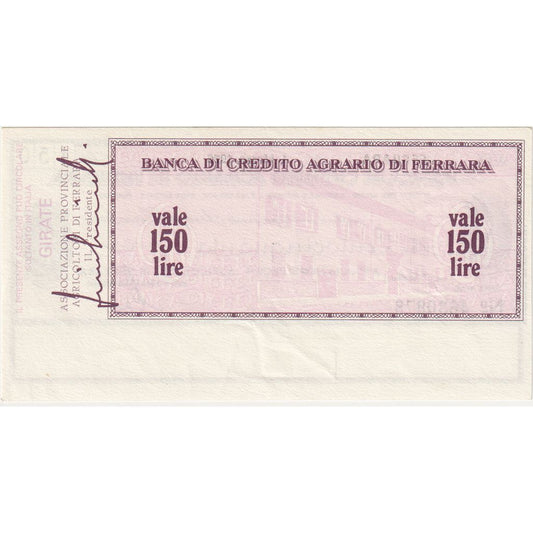 Italia, 
  
  150 lire, 
  
  1976-03-01