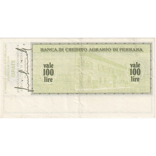 Italia, 
  
  100 lire, 
  
  24-06-1976