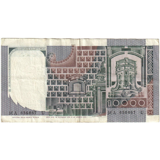 Italia, 
  
  10, 
  
  000 Lire